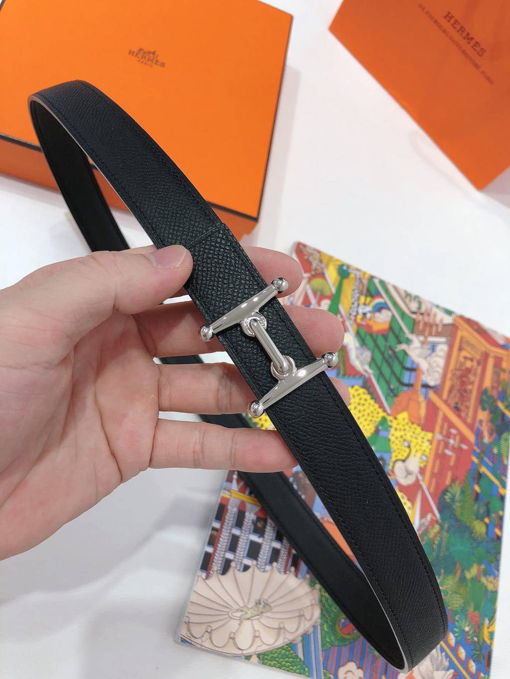 H**mes belts 24mm